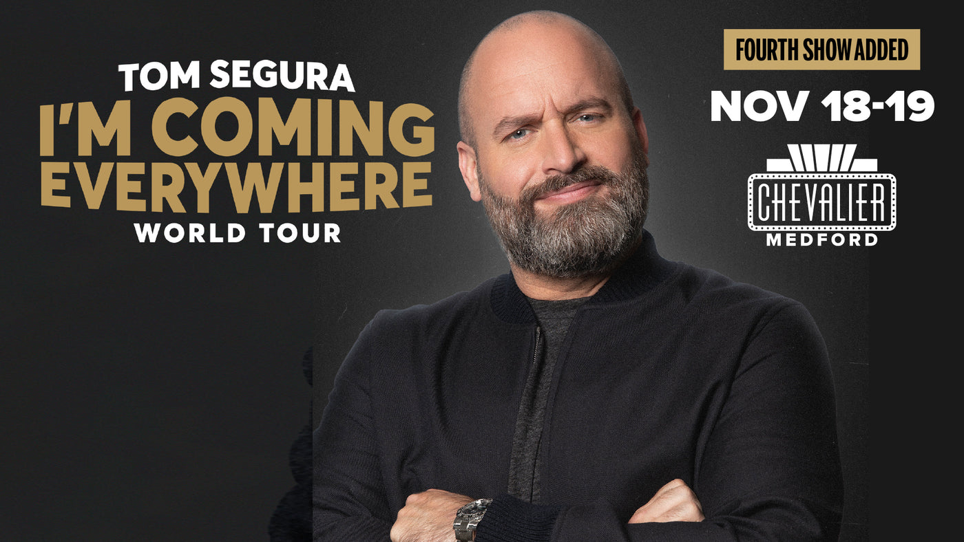 HEADS UP! 4th Tom Segura show on sale @ NOON Wednesday!